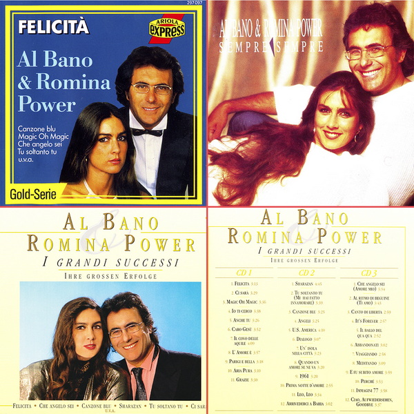 Песня феличита ромина пауэр. Al bano and Romina Power CD. Обложка CD al bano & Romina Power - Felicita. Al bano песни. Ромина повери свежее фото.